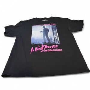 A Nightmare on Elm Street Freddy Krueger Graphic Tee - Black
